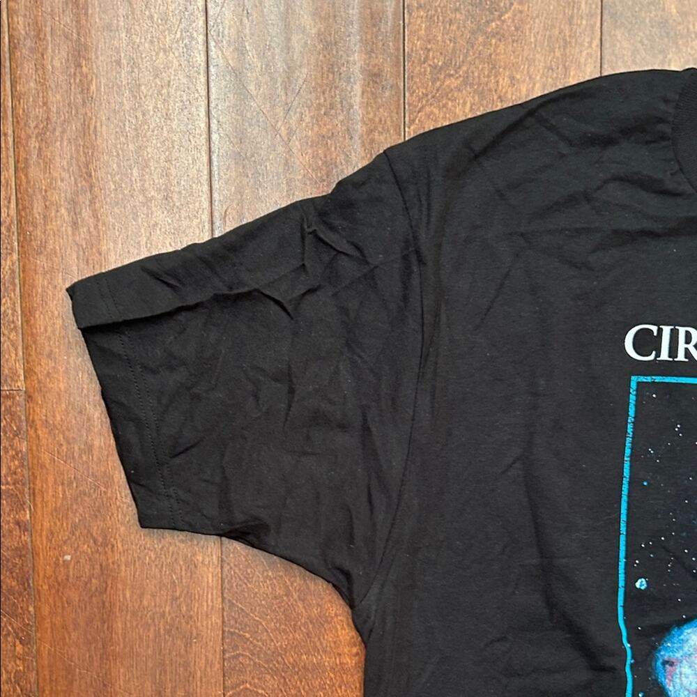 Circa Survive Men’s Black Graphic Tee with Blue Graphic Design, Size XL, NWOT - Picture 3 of 7